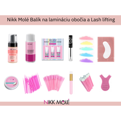 Nikk Molé Balík na lamináciu obočia a Lash lifting + školenie ZDARMA