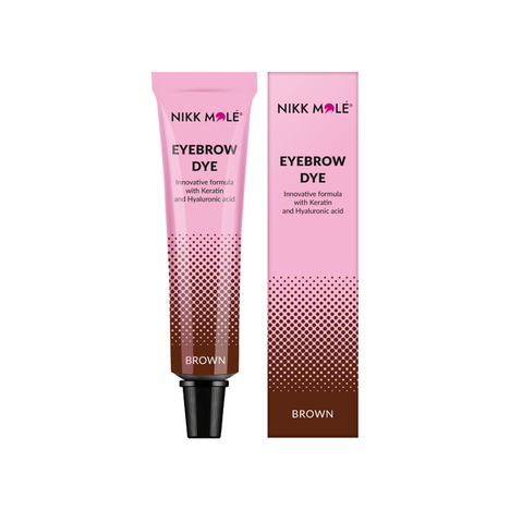 Nikk Mole Eyebrow and Eyelash Dye, Brown.png