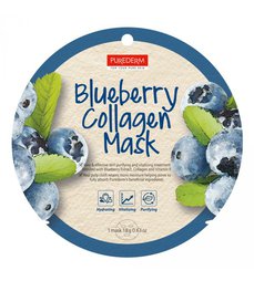 PureDerm Blueberry  Collagen Mask