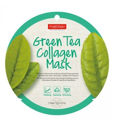 PureDerm Green Tea Collagen Mask