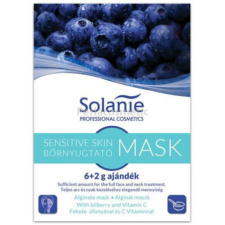 Solanie  Alginátová pleťová maska na citlivú pleť  6 g