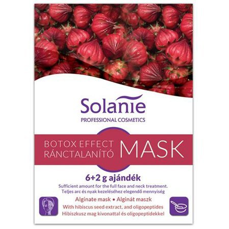 Solanie Botox protivrásková pleťová maska 