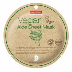 PureDerm Vegan Aloe Sheet Mask